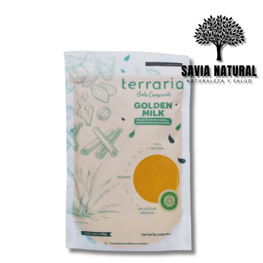 Golden Milk en Polvo – 150 g | Bebida con Cúrcuma para Bienestar Diario
