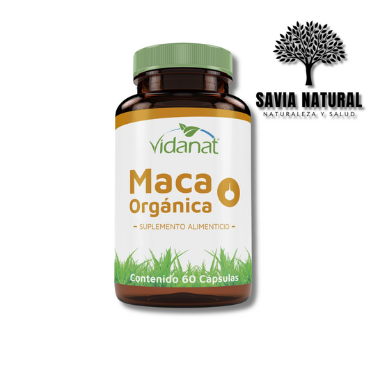 Maca en Cápsulas – 60 pzas | Energía, Vitalidad y Balance Hormonal