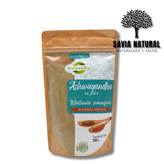 Ashwagandha en Polvo – 150 g | Adaptógeno Natural para Estrés y Energía
